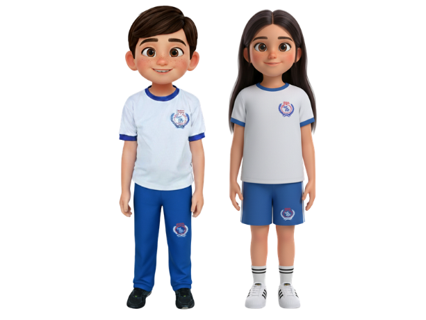 Uniforme de educación física — uniforme Colegio Alfred B. Nobel